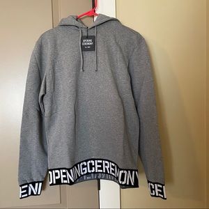 Opening Ceremony Gray Logo Hoodie XS
